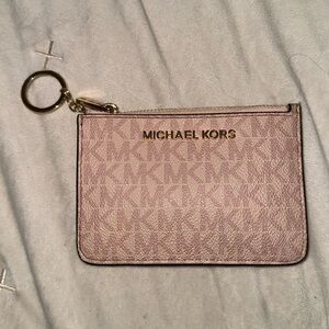 Mini pink Michael Kors wallet